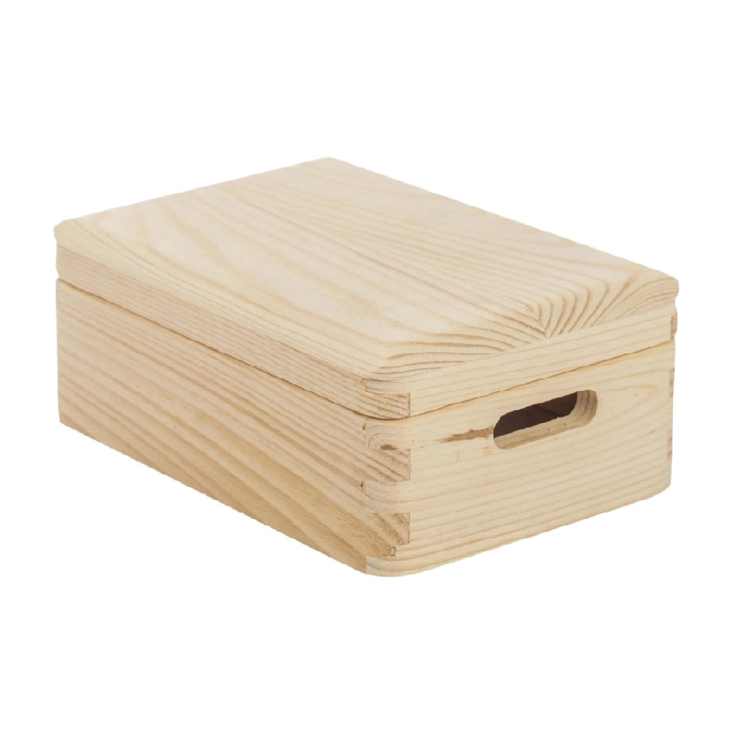 Boîte de rangement pour bijoux en bois - 30 x 20 x 10