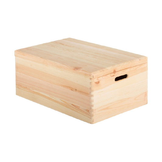 Boîte de rangement en bois pour l'organisation domestique - 30 x 20 x 15